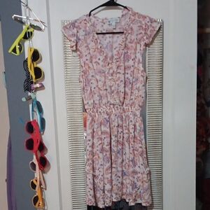 ❤️2 For $14❤️ Floral Pink Dress by Jessica Simpson